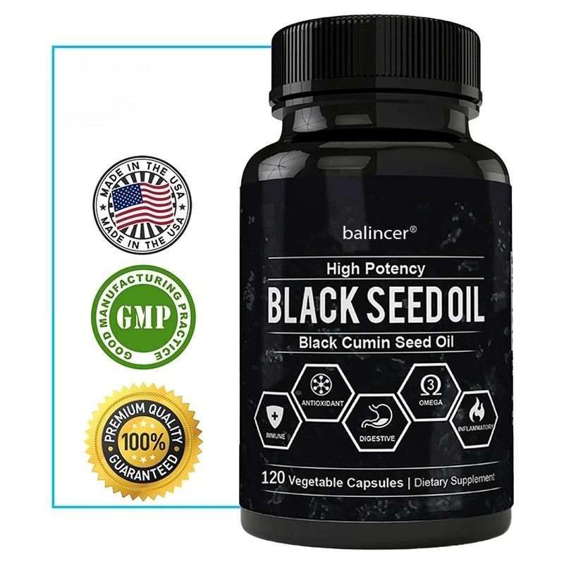 Black Seed Oil Capsule - Siyah kimyon tohumu yağı-genel refahı teşvik