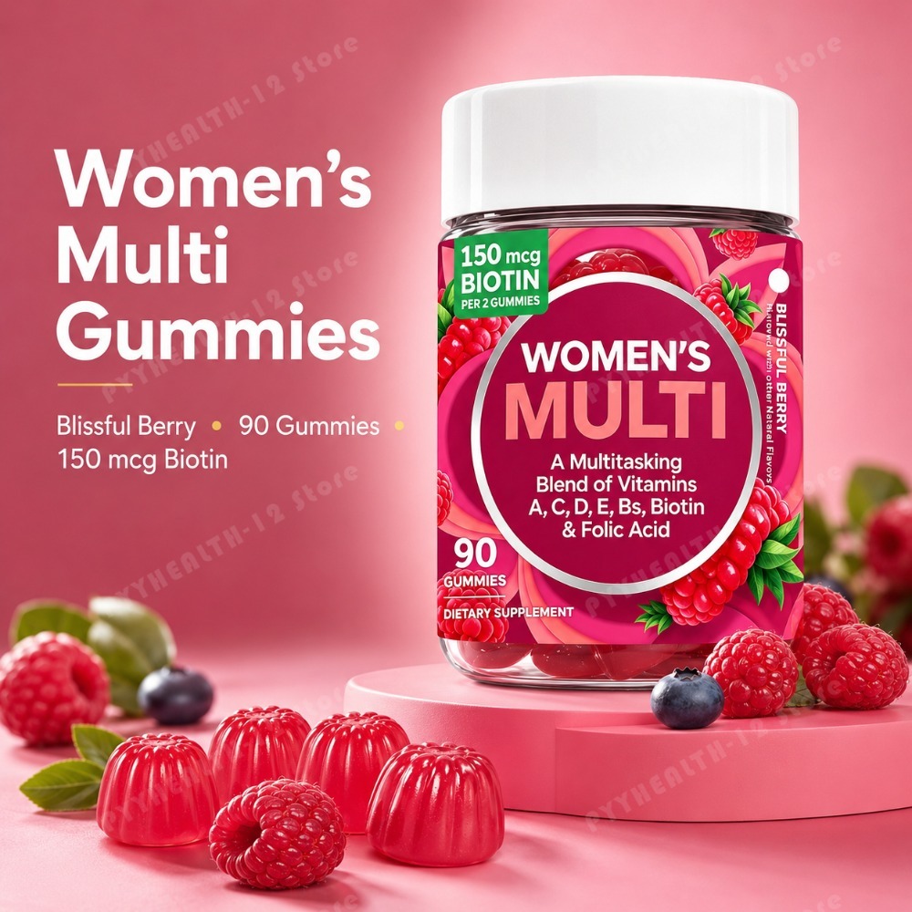 Multivitamin Gummy Adult - Kadınlar İçin Multivitamin Jelibonları 90 Adet