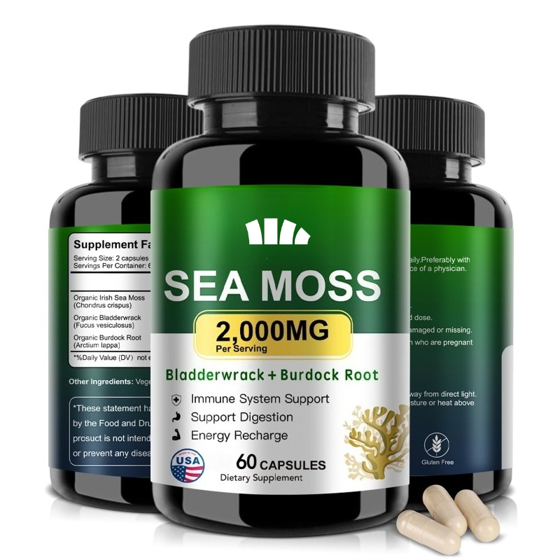 Black Seed Oil Capsule - 9'u 1 Arada Deniz Yosunu Çörek
