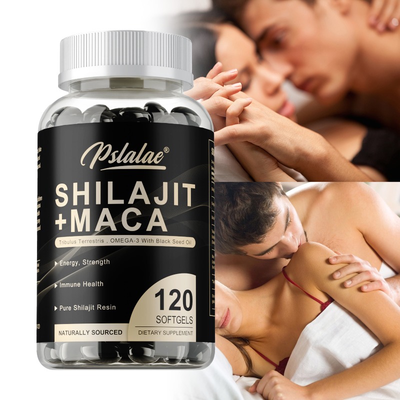 Black Seed Oil Capsule - Shilajit + Maca - Enerjiyi ve