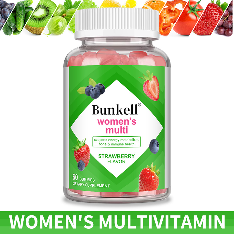 Multivitamin Gummy Adult - Kadın Multivitamin Jelibonları - Enerji, Ruh