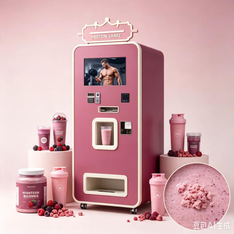Fitness Nutrition Protein - Protein Shake Otomatı Özelleştirilmiş Akıllı Beslenme