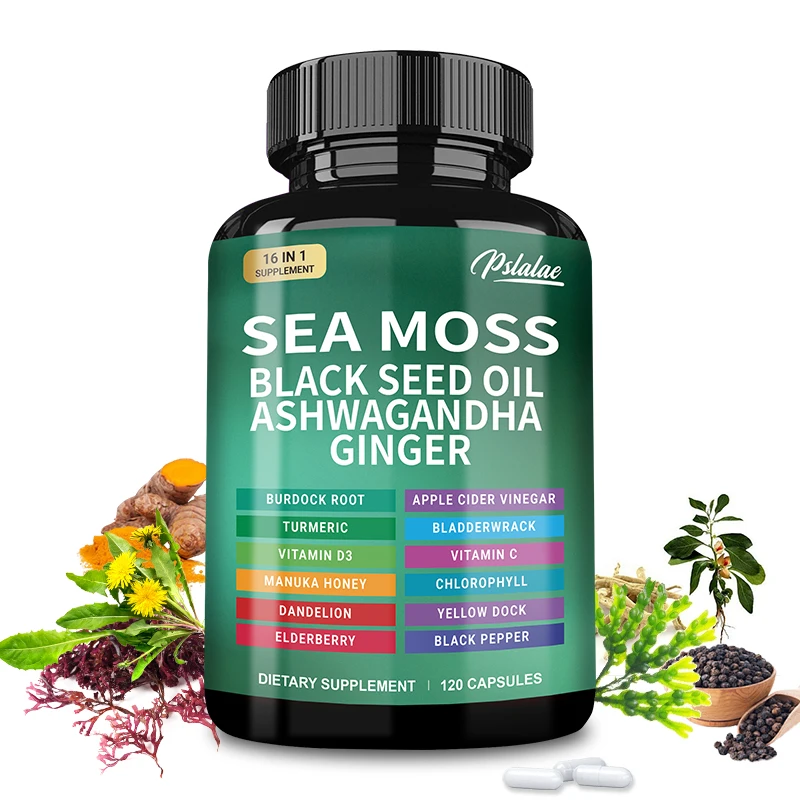Black Seed Oil Capsule - Deniz Yosunu | Çörek Tohumu Yağı