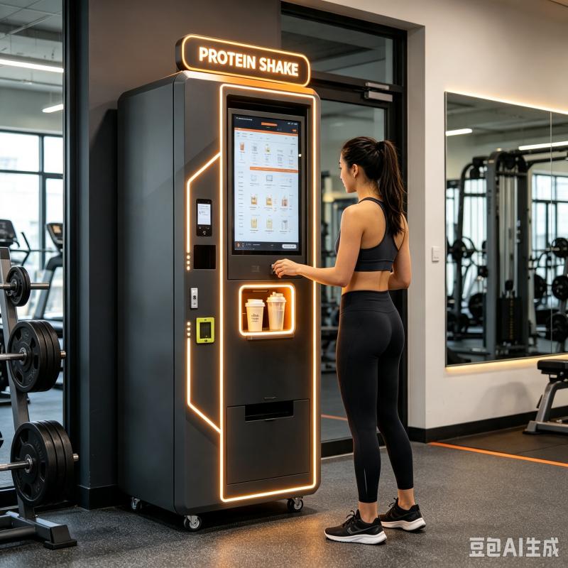 Fitness Nutrition Protein - Otomatik Protein Shake Otomatı Özelleştirilmiş Akıllı