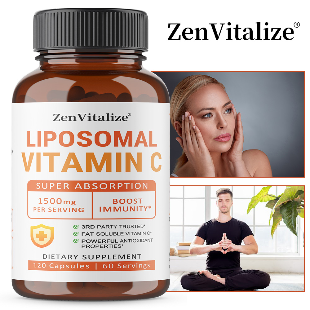 Zinc Supplement 50Mg - Lipozomal C Vitamini Kapsülleri 1500 Mg