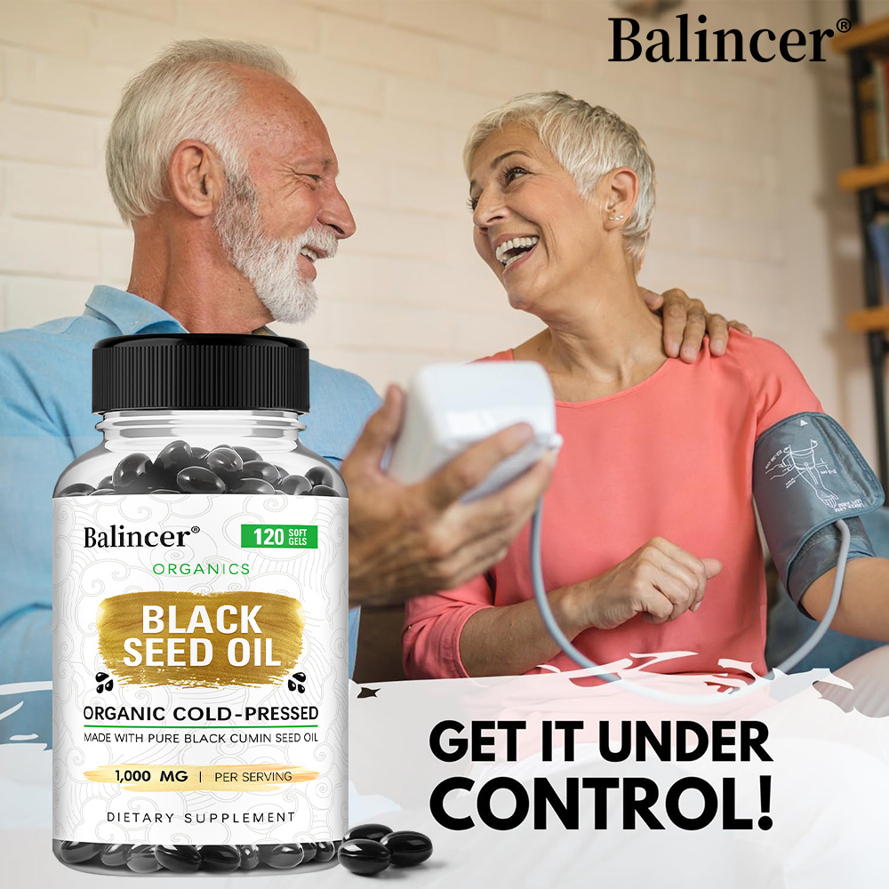Black Seed Oil Capsule - Organik Siyah Kimyon Tohumu Yağı 1000mg