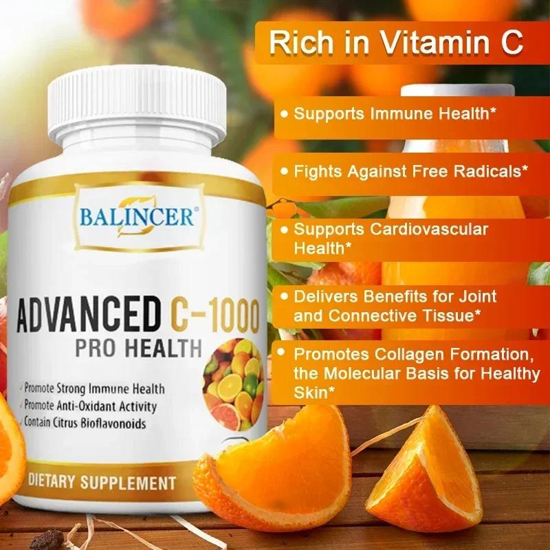 Zinc Supplement 50Mg - Balincer C Vitamini Kompleksi Takviyesi, Enerji