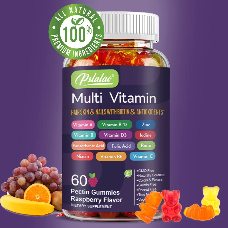Multivitamin Gummy Adult - Multivitamin Sakızları - Enerji Seviyelerini, Bağışıklık