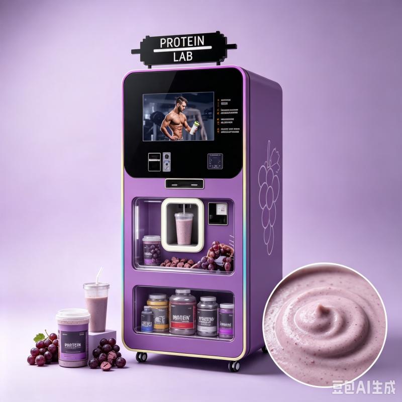 Fitness Nutrition Protein - Protein Shake Otomatı Özelleştirilmiş Yüksek Hızlı