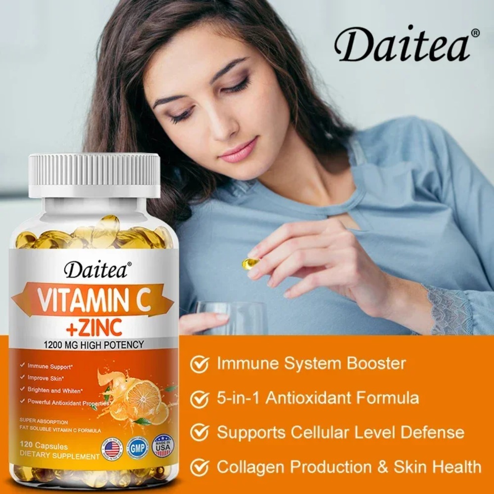 C Vitamini Kapsülleri 1200 Mg, - Zinc Supplement 50Mg incelemesi ve fiyatı