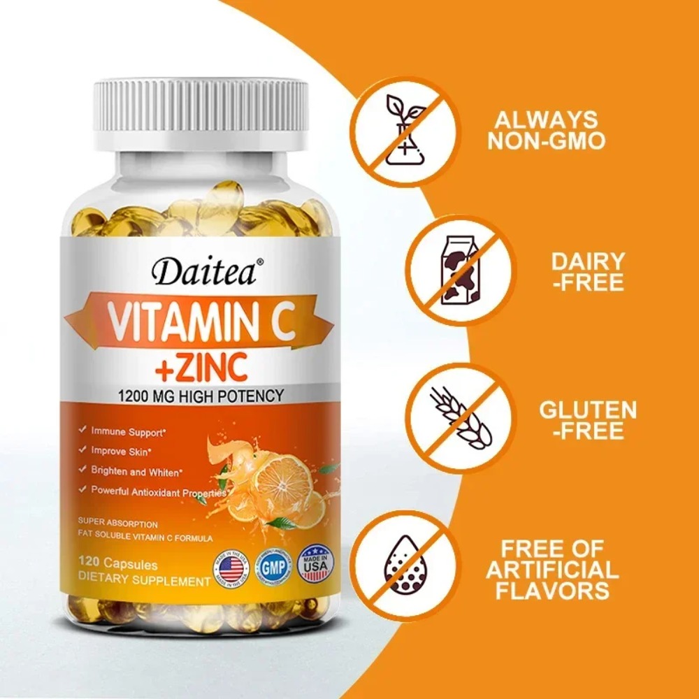C Vitamini Kapsülleri 1200 Mg, - Zinc Supplement 50Mg incelemesi ve fiyatı