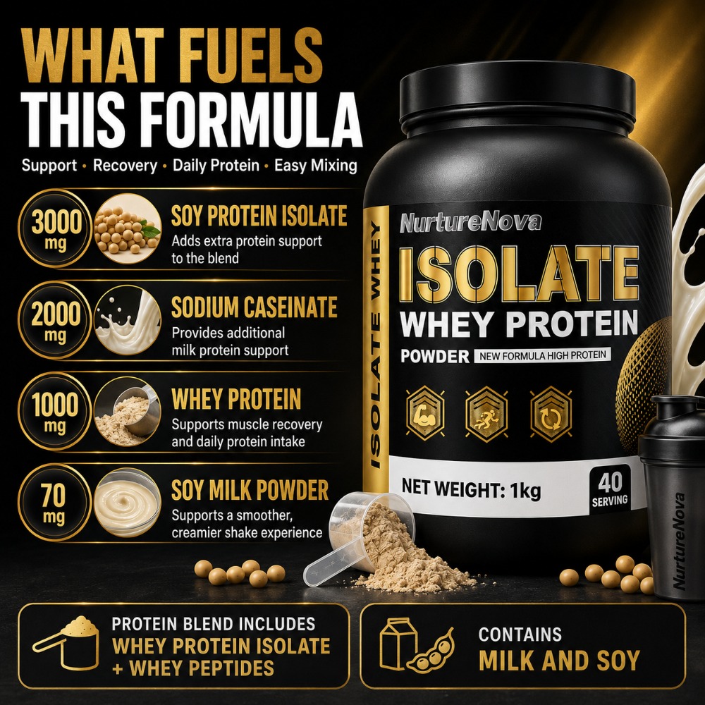 NurtureNova İzole Whey Protein - Fitness Nutrition Protein incelemesi ve fiyatı