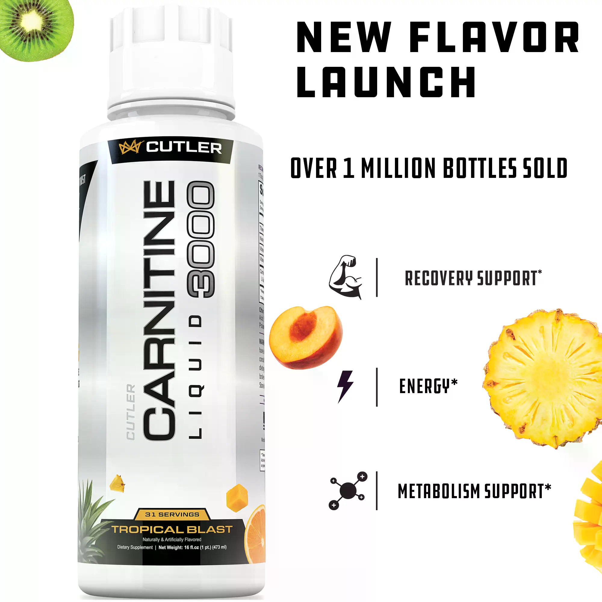 Cutler Nutrition Sıvı Karnitin - Fitness Nutrition Energy incelemesi ve fiyatı