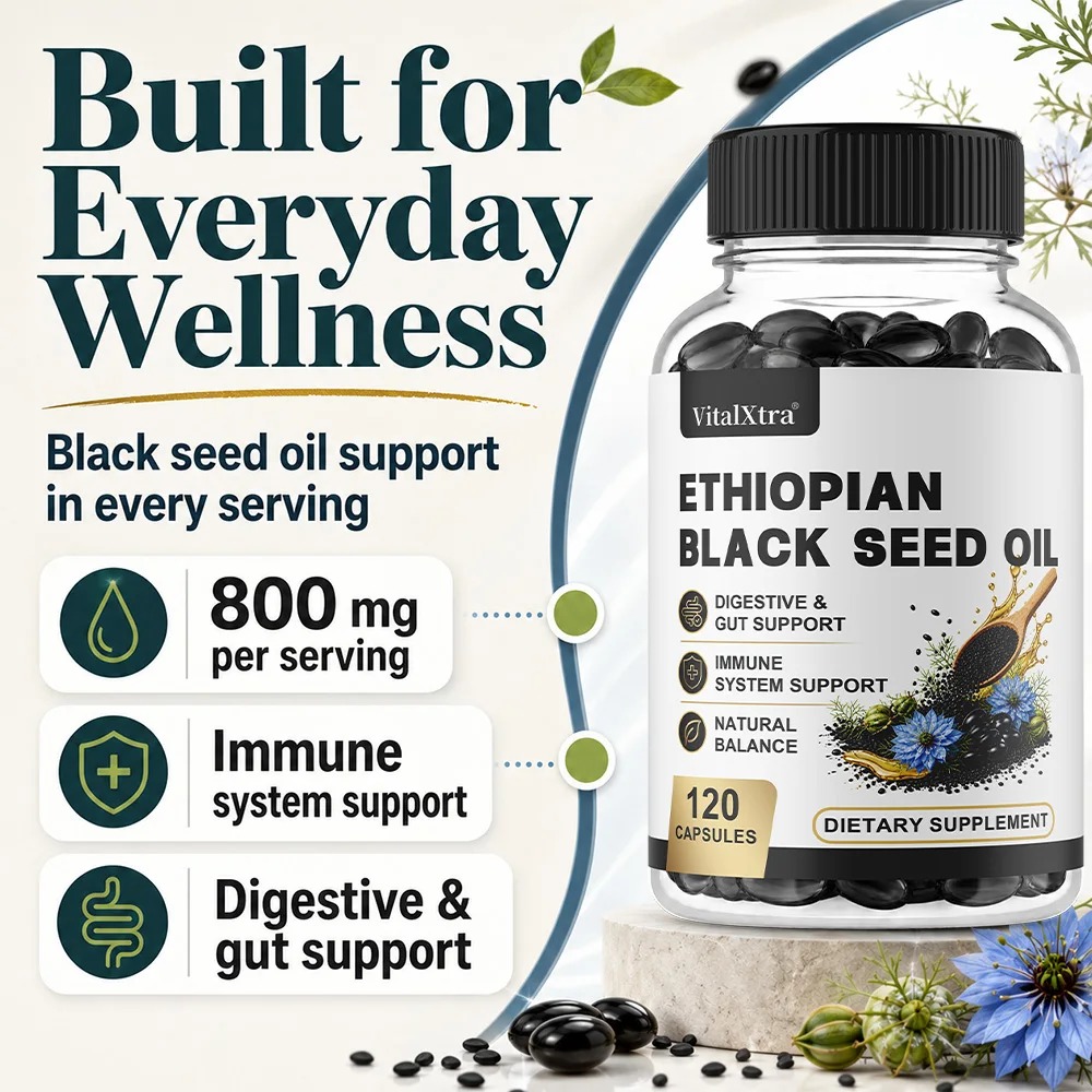 Etiyopya Çörek Otu Yağı Yumuşa - Black Seed Oil Capsule incelemesi ve fiyatı