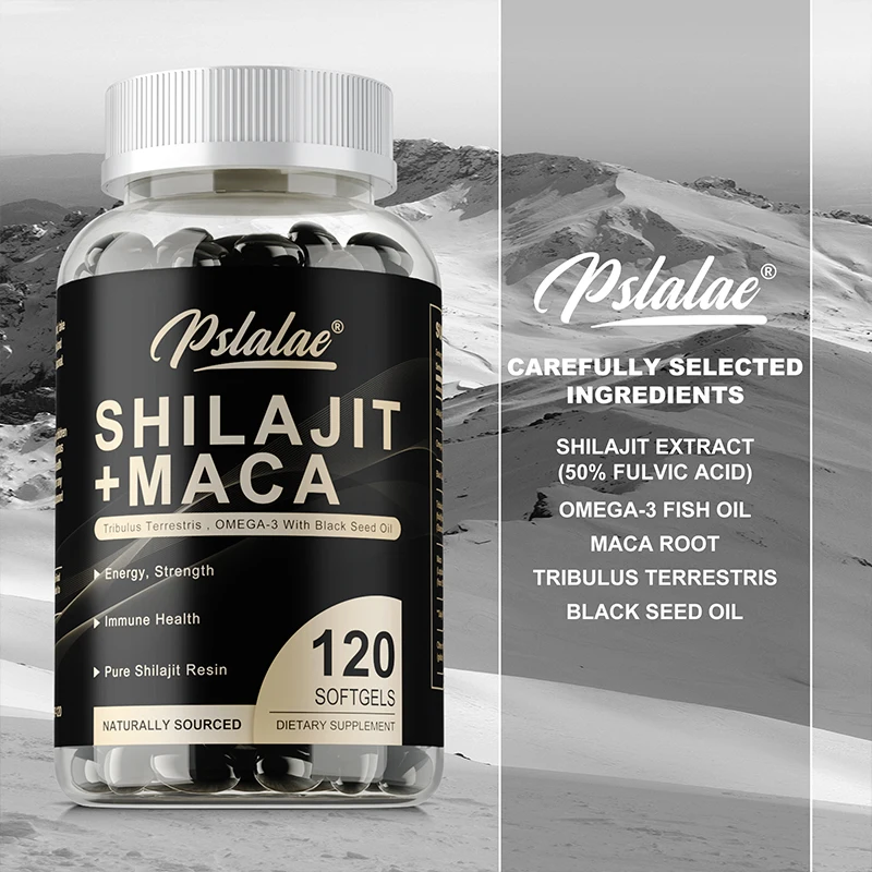 Shilajit + Maca - Enerjiyi ve  - Black Seed Oil Capsule incelemesi ve fiyatı