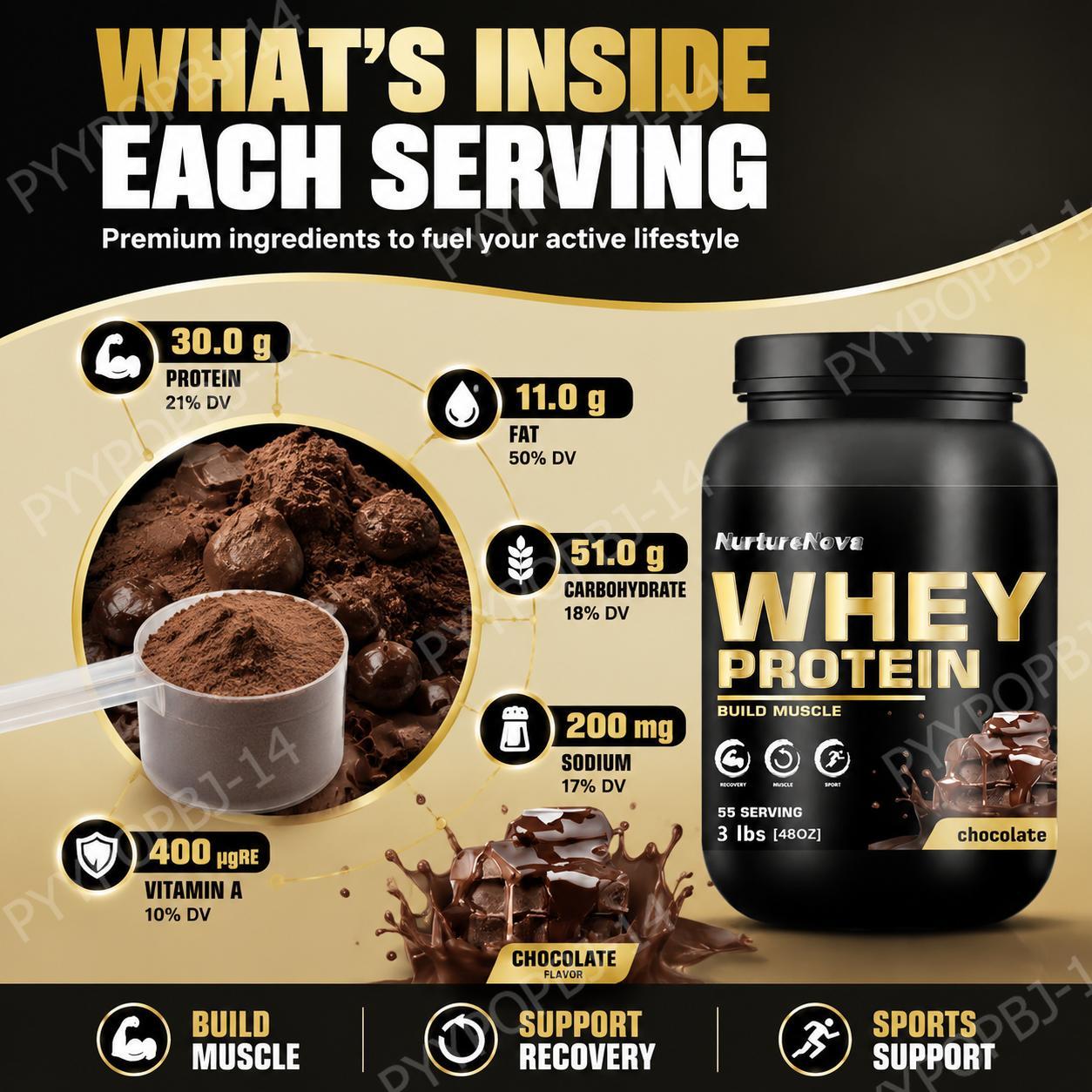 NurtureNova Çikolatalı Whey Pr - Fitness Nutrition Protein incelemesi ve fiyatı