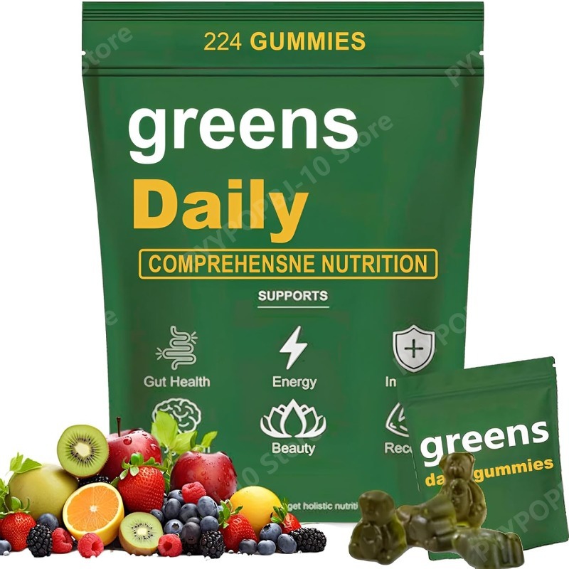 Greens Gummies Organik Chlorel - Multivitamin Gummy Adult incelemesi ve fiyatı