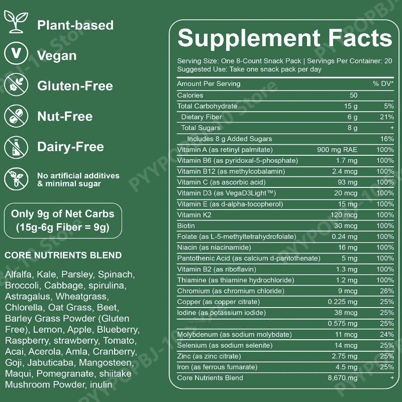 Greens Gummies Organik Chlorel - Multivitamin Gummy Adult incelemesi ve fiyatı