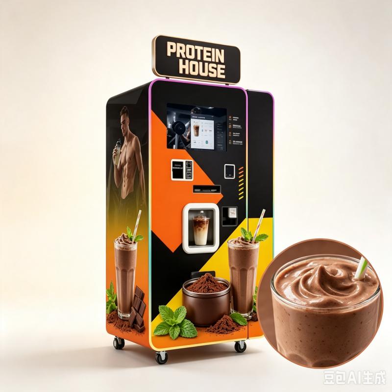 Otomatik Protein Shake Otomatı - Fitness Nutrition Protein incelemesi ve fiyatı