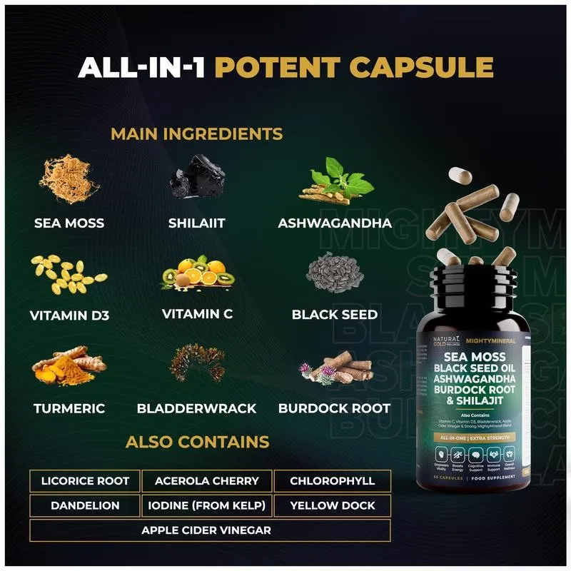 Çörek Otu Yağı, Şilajit, Deniz - Black Seed Oil Capsule incelemesi ve fiyatı